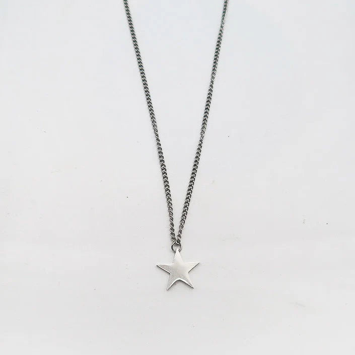 Starry Night Silver Chain