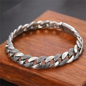 Sterling Silver Classic Atmosphere Cuba Bracelet