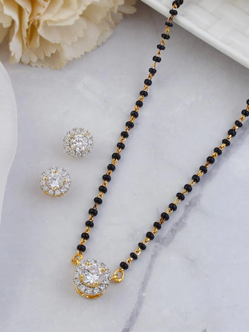 Golden Annisa Mangalsutra Set