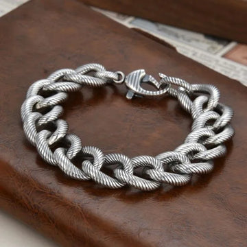 Sterling Silver Personalized Knot Loop Bracelet