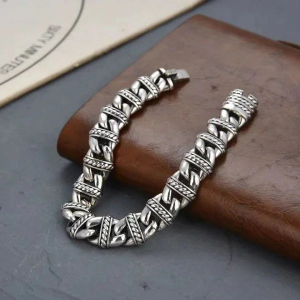 Sterling Silver Braided Twist Bracelet