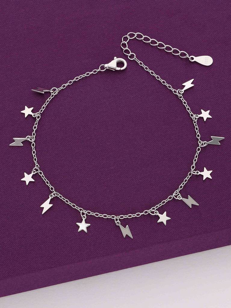 Sterling Silver A Lightning Of Stars Bracelet