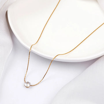 Sincasa Dainty Stone Gold Pendant