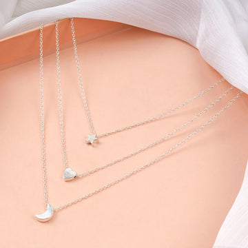 Georgiana Dainty Charm Layered Necklace