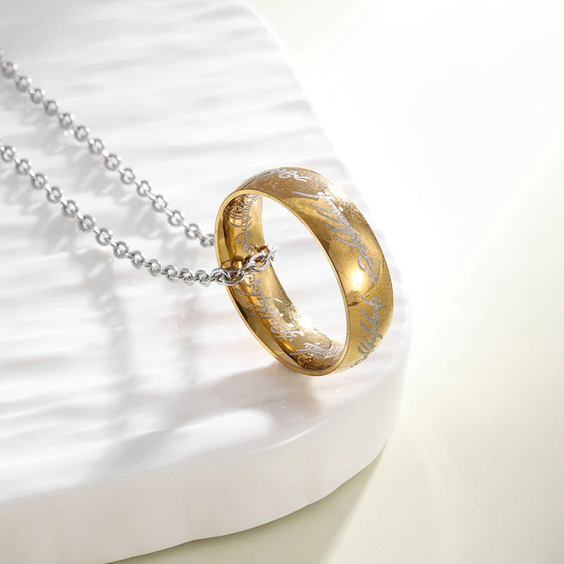 Promise Ring Chain - Gold