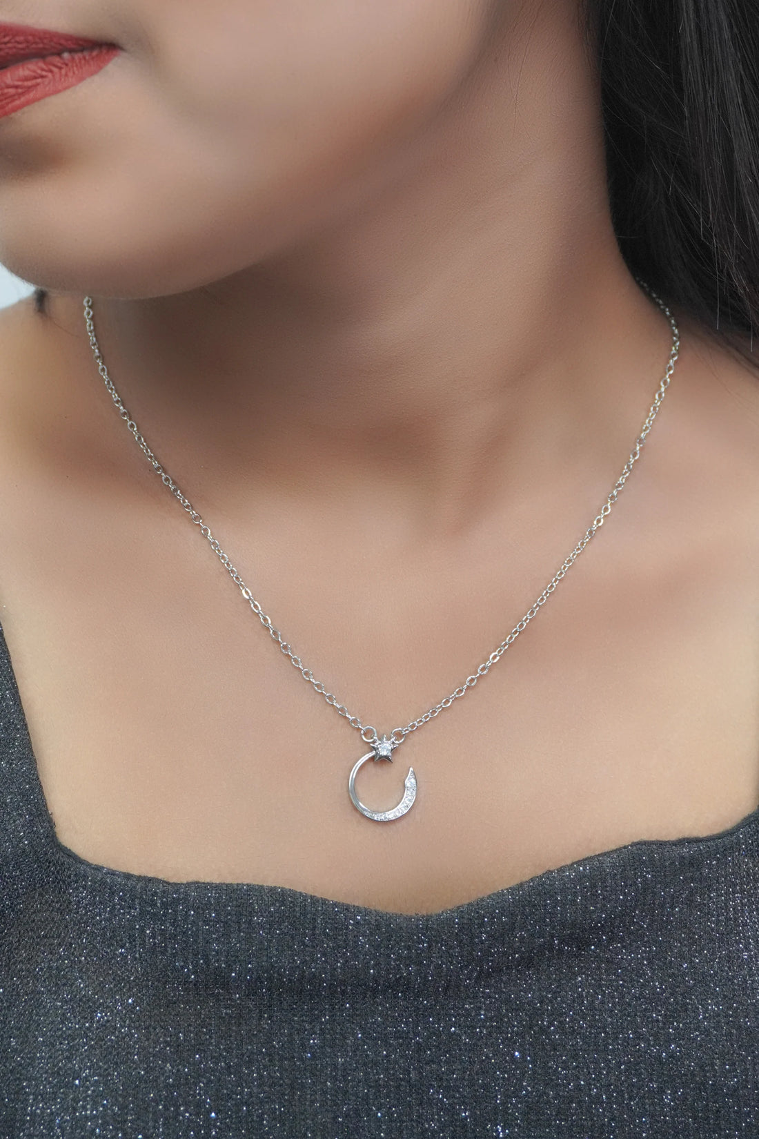 Crescent Moon Pendant