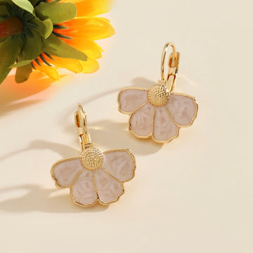 Rococo Pastel Luxury Gold Earring