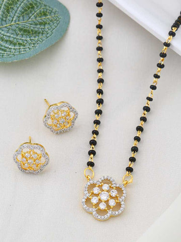 Golden Chayanika Mangalsutra Set