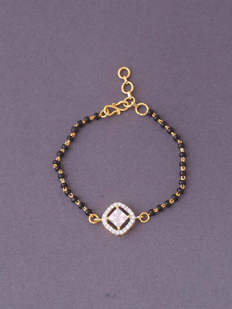 Golden Luna Mangalsutra Bracelet