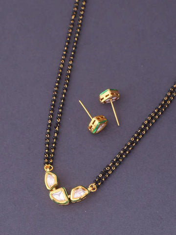 Golden Rukhsar Mangalsutra Set