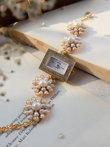 Floral Wrist Watch For women