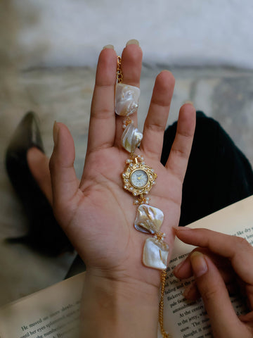 Baroque Pearls Wrist Watch
