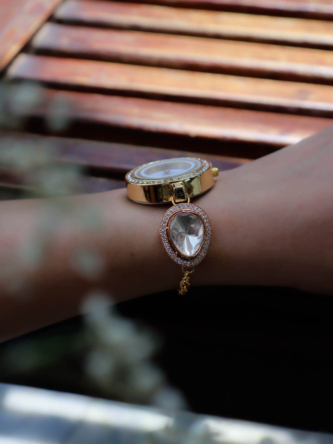 Polki Wrist Watch