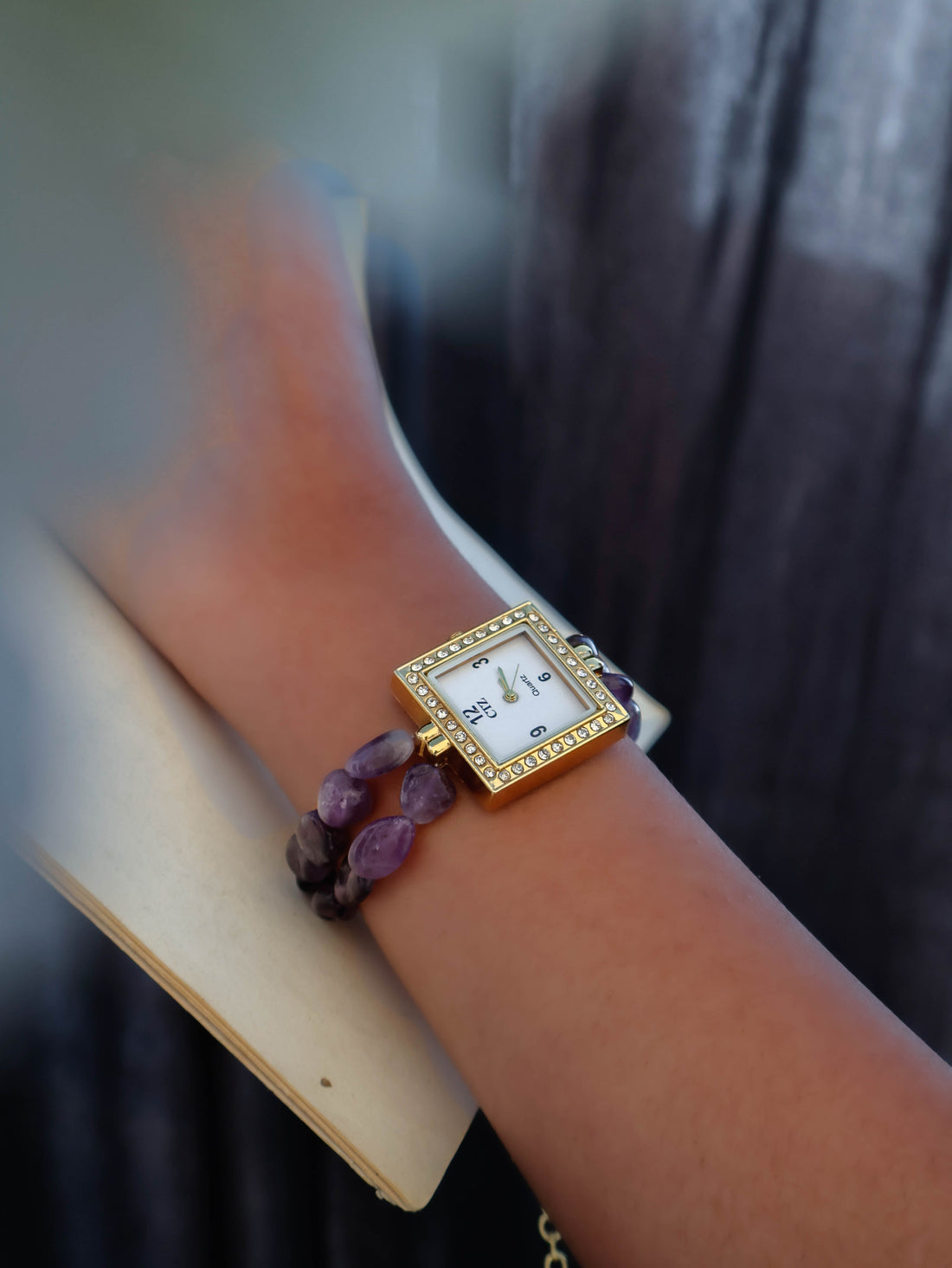 Purple Wrist Women's Watch