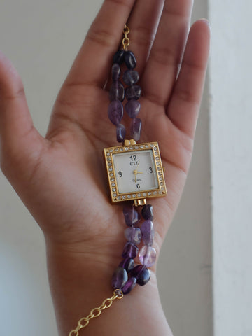 Purple Wrist Women's Watch