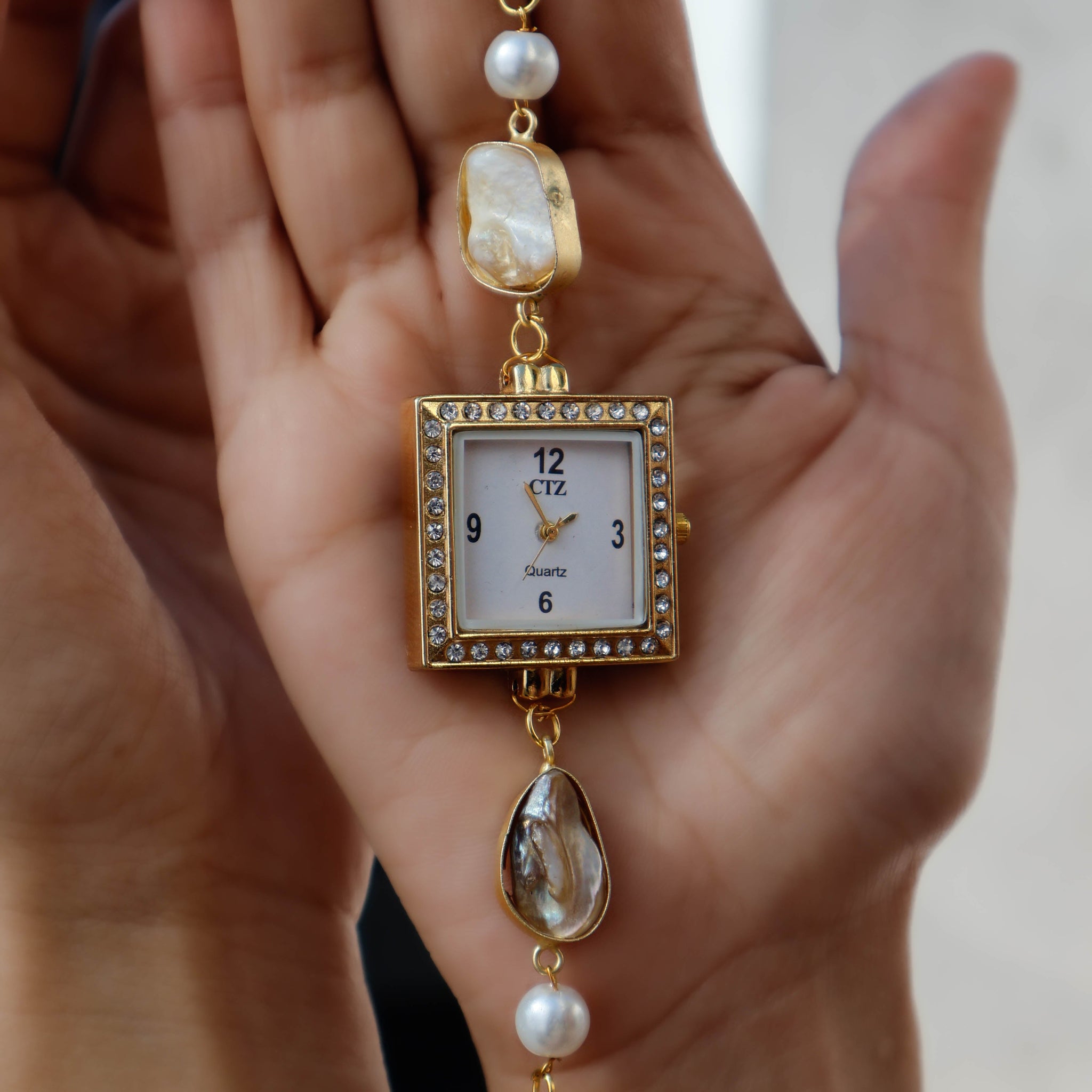 Baroque Wrist Chain Watch