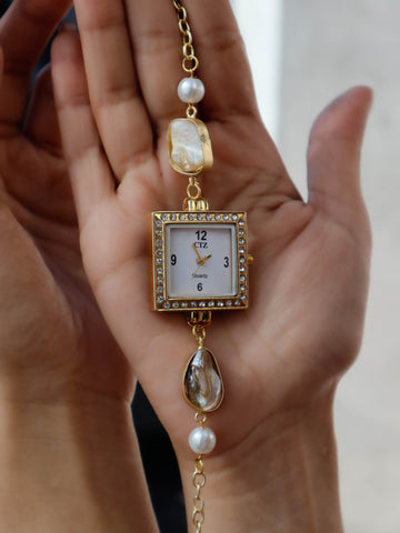 Baroque Wrist Chain Watch