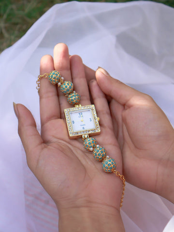 Turquoise Wrist styling Watch