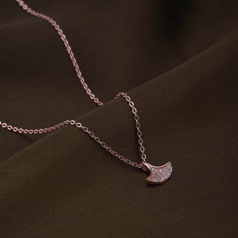 Petal Necklace  Rose Gold