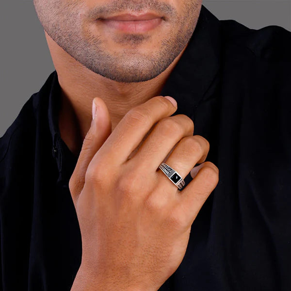 Silver Be Bold Ring For Him