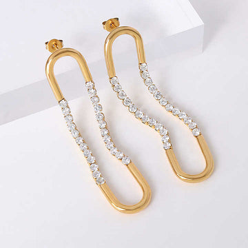 Dangle U Shape Earrings