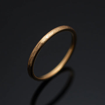 Gold Mobius Wedding Band, Solid Gold Twist Ring Couples ring