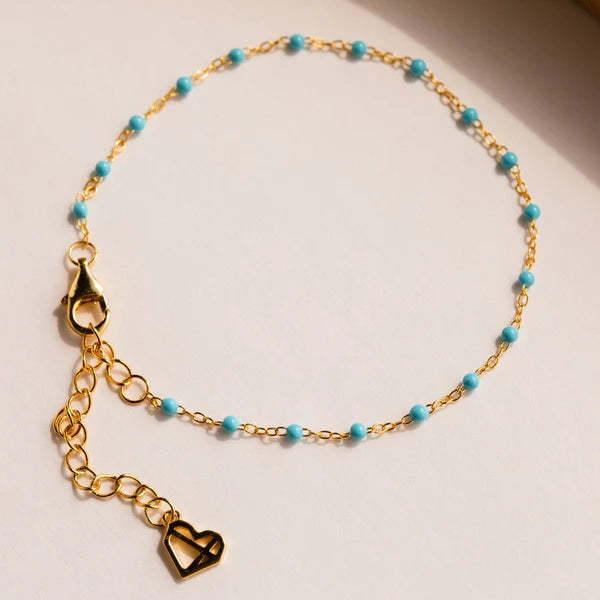 Turquoise Beaded Bracelet