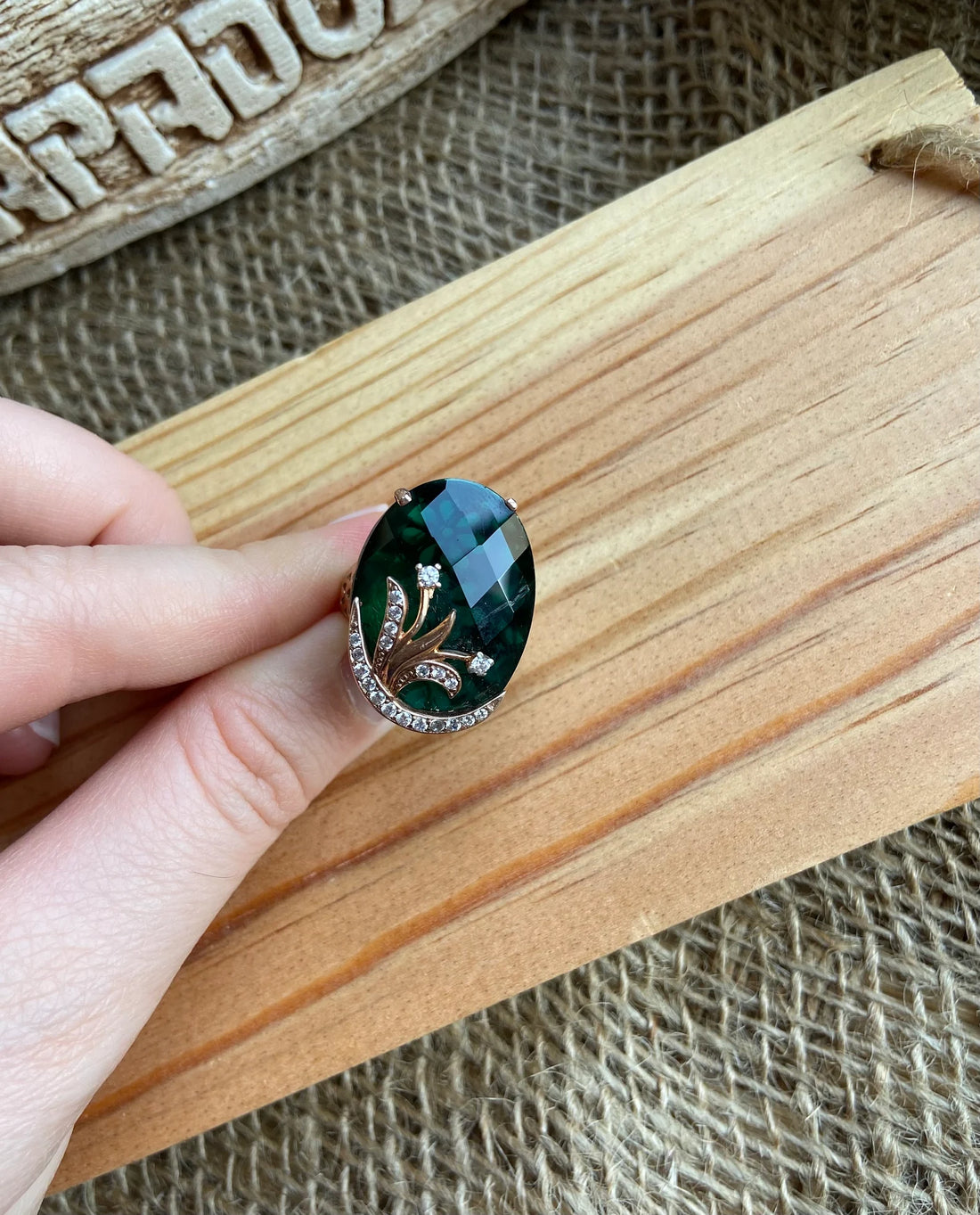 Handmade Women ring, Quartz Women , Turkish Handmade Women ring