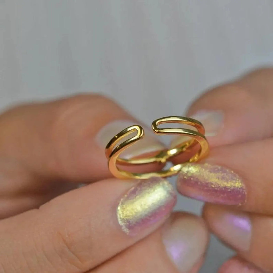 Adjustable Vintage Ring Knuckle Joint Gold Ring Silver Ring Cute Ring Women Ring