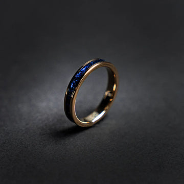 Tungsten 4mm Rose Gold Ring