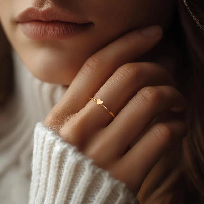 Tiny Heart Ring