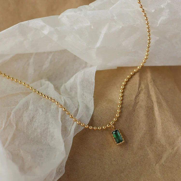 Kaila Emerald Necklace