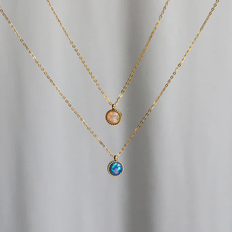 Fire Opal Necklace