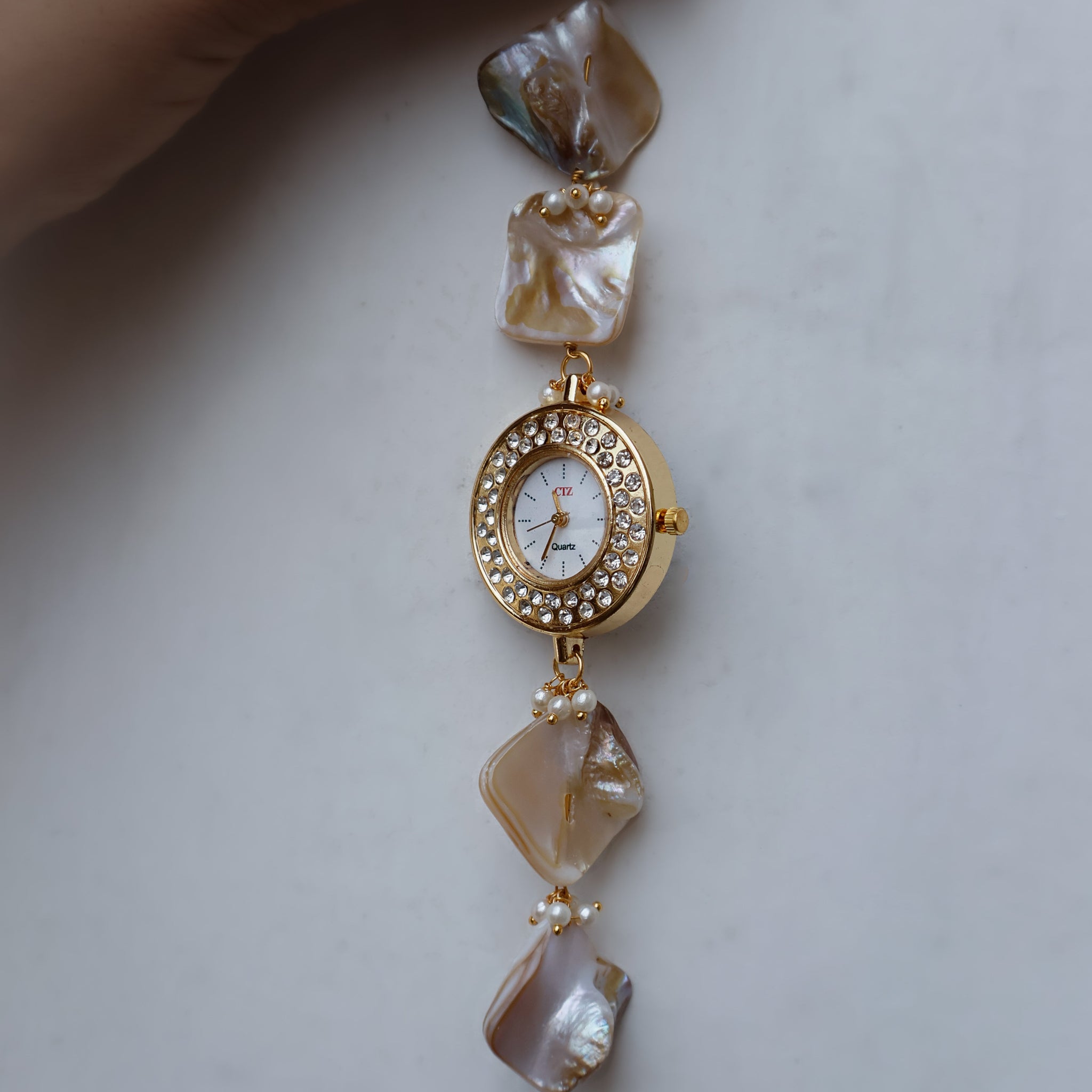 Krupa Baroque Pearls Wrist Watch