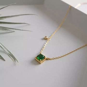 Eva Emerald Necklace