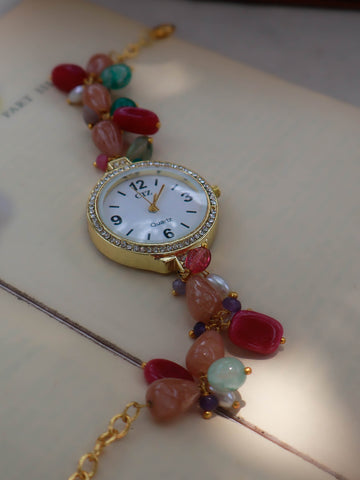 Multicolored Wrist Watch